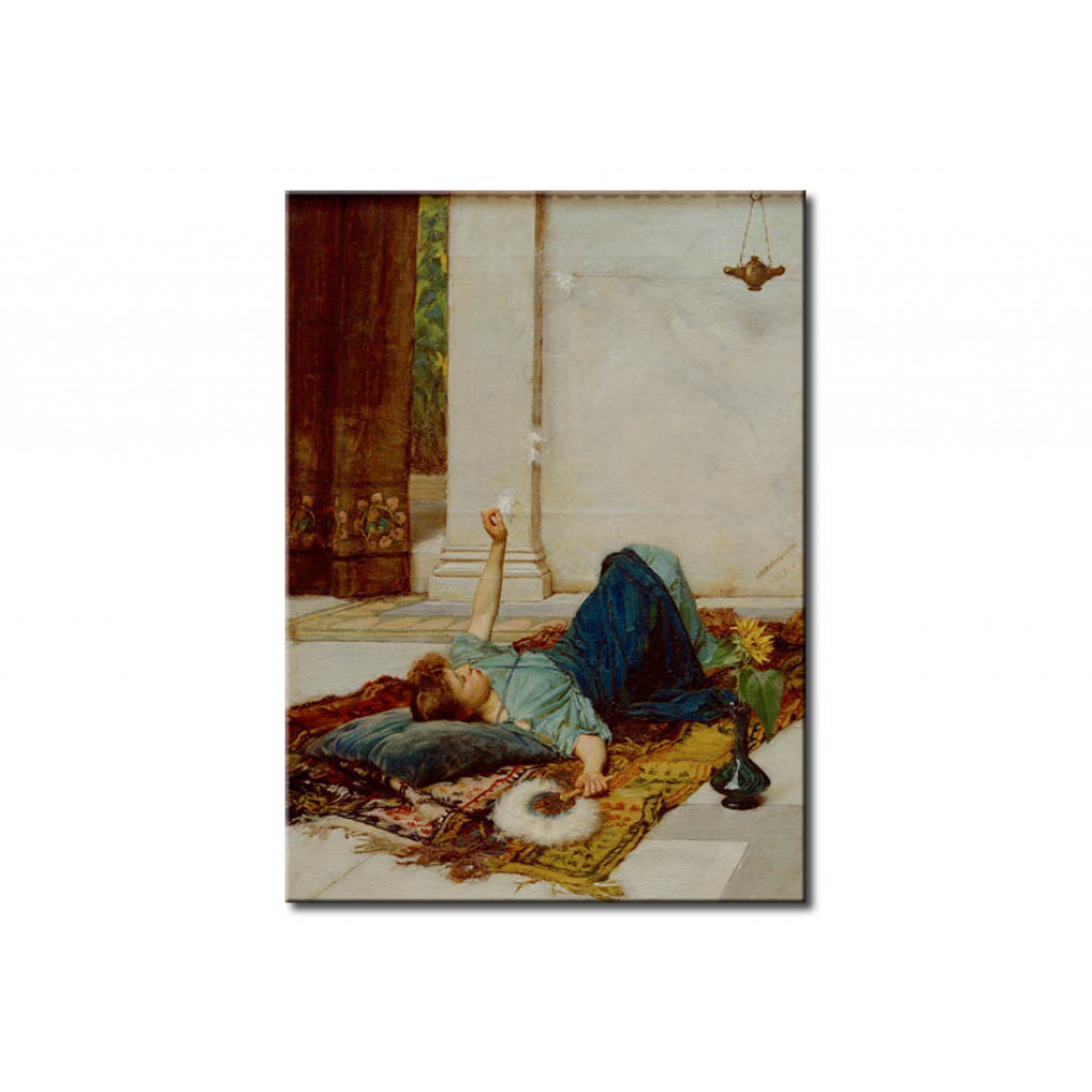 Schilderij  John William Waterhouse: Dolce Far Niente