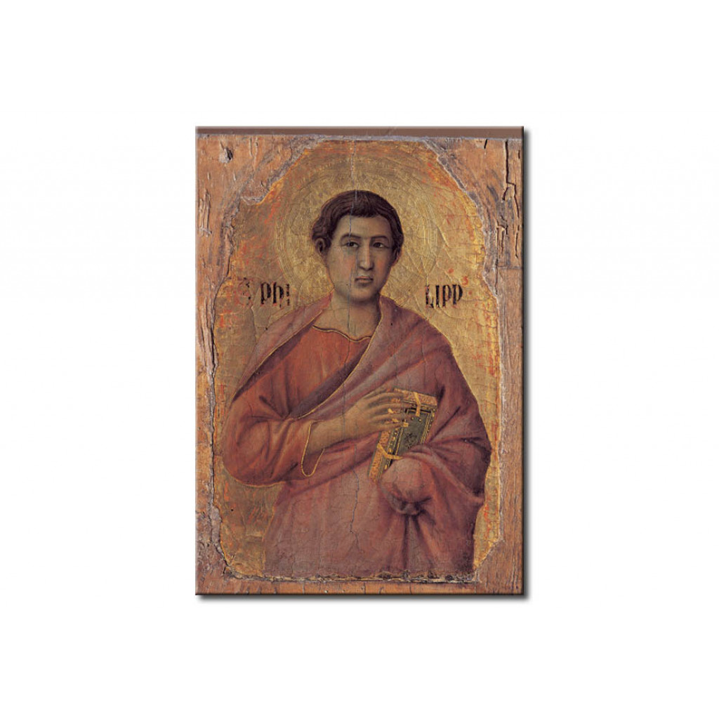 Schilderij  Duccio Di Buoninsegna: The Apostle Philip