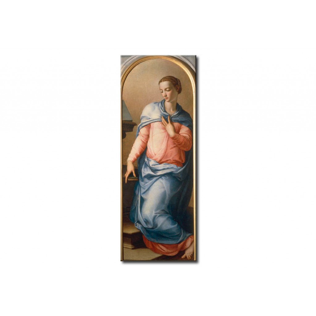 Schilderij  Agnolo Bronzino: Mary Of The Annunciation