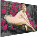 Obraz do malowania po numerach Różana baletnica 127100 additionalThumb 4