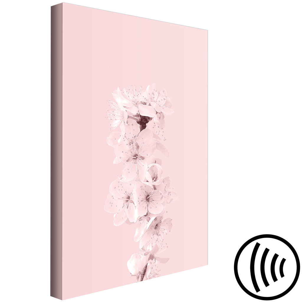 Schilderij  Bloemen: Lentetak Vol Appelbloesems - Roze Plantensamenstelling