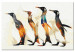 Obraz do malowania po numerach Rodzina pingwinów 130700 additionalThumb 6