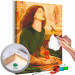 Desenho para pintar com números Rossetti's Beata Beatrix 132400