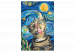 Tableau à peindre soi-même Freaky Cat 135200 additionalThumb 4