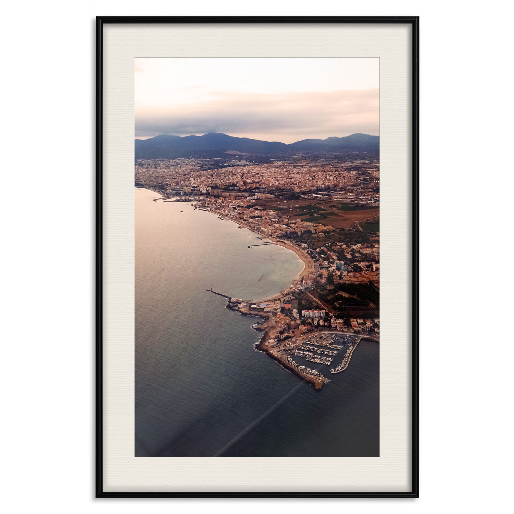 Posters: Hot Spain - Seaside Landscape Of Mallorca Seen From A Bird’s Eye View