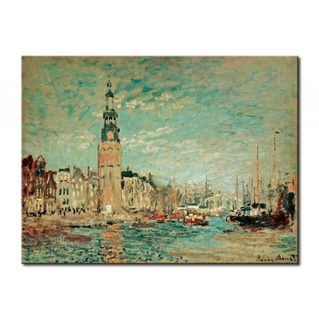 Schilderij  Claude Monet: Vue De La Tour Montalban, Amsterdam