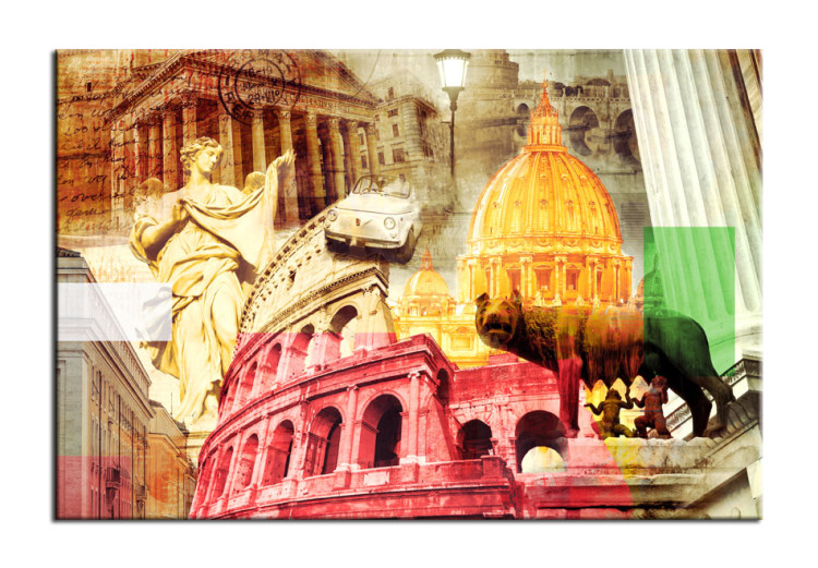 Bilder Rom, Bilder von Rom, Wandbilder Rom, Kolosseum Rom Bilder, Bilder Kolosseum  Rom, Wandbild Rom, Leinwandbild Rom, Wandbild Mofa Rom, Leinwandbild Rom  mehrteilig, Wandbild Nudeln Rom, Wandbild Rom abstrakt | bimago