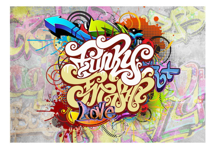 Carta da parati Funky Graffiti 88900 additionalImage 1