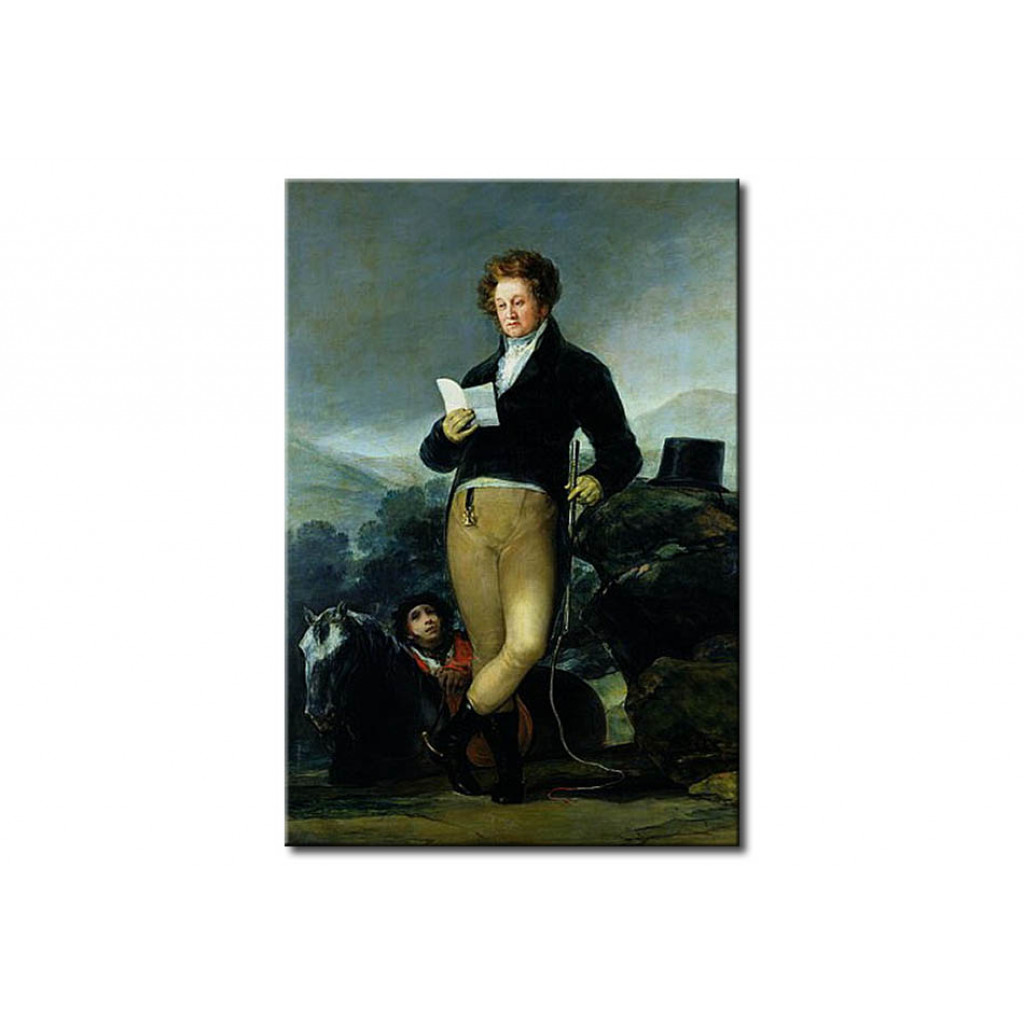 Schilderij  Francisco Goya: Portrait Of Don Francisco De Borja Tellez Giron