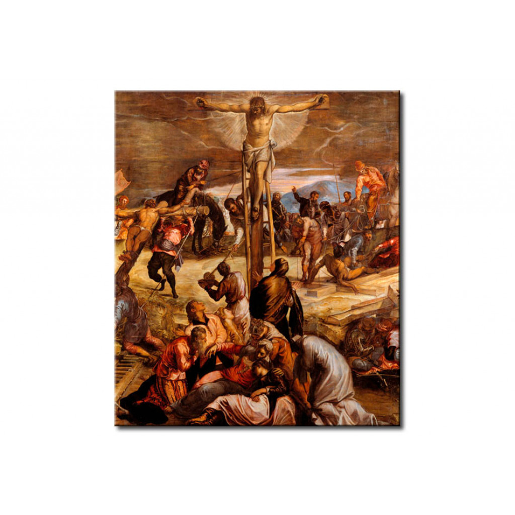 Schilderij  Tintoretto: The Crucifixion