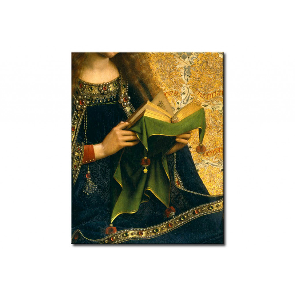 Schilderij  Jan Van Eyck: Mary As Queen Of Heaven