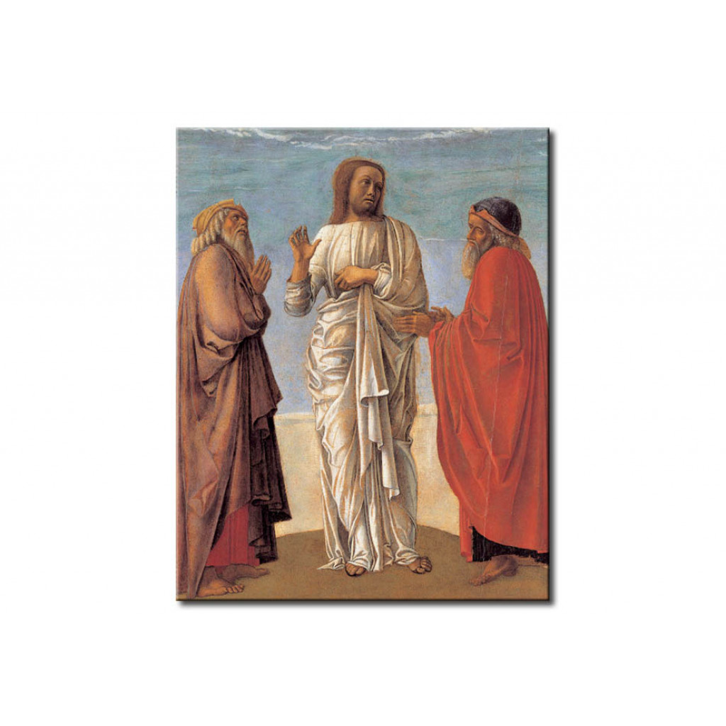 Schilderij  Giovanni Bellini: The Transfiguration Of Christ