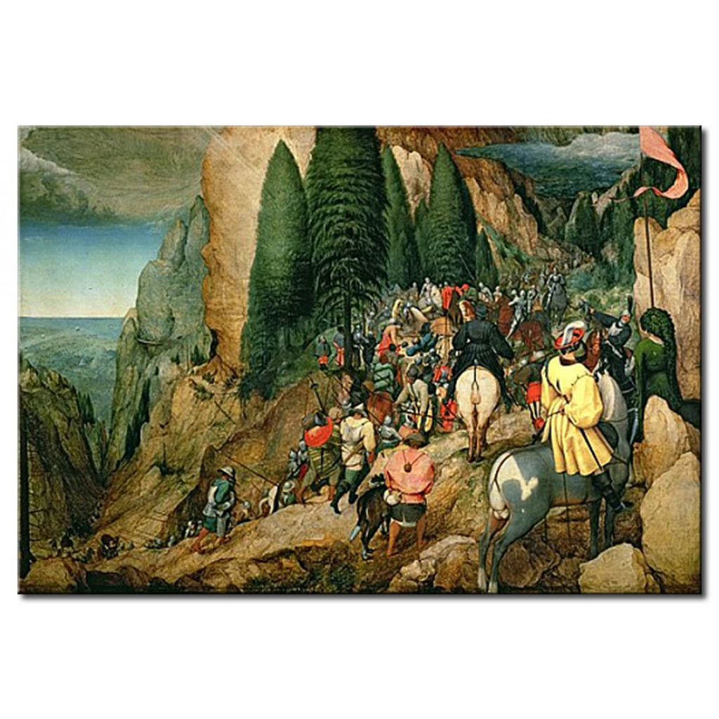 Schilderij  Pieter Bruegel The Elder: Conversion Of St. Paul