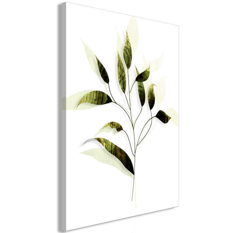 Canvas Print Olive Twig (1 Part) Vertical 126810 additionalImage 2