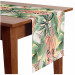 Runner tavolo Rainforest flora - a floral pattern with white flowers and leaves 147210