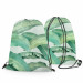 Backpack Leafy curtain in greens - floral pattern with exotic banana tree 147510 additionalThumb 3