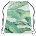 Backpack Leafy curtain in greens - floral pattern with exotic banana tree 147510 additionalThumb 2