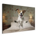 Canvastavla AI Dog Jack Russell Terrier - Joyful Animal Jumping From Bed Into Owner’s Arms - Horizontal 150210 additionalThumb 2
