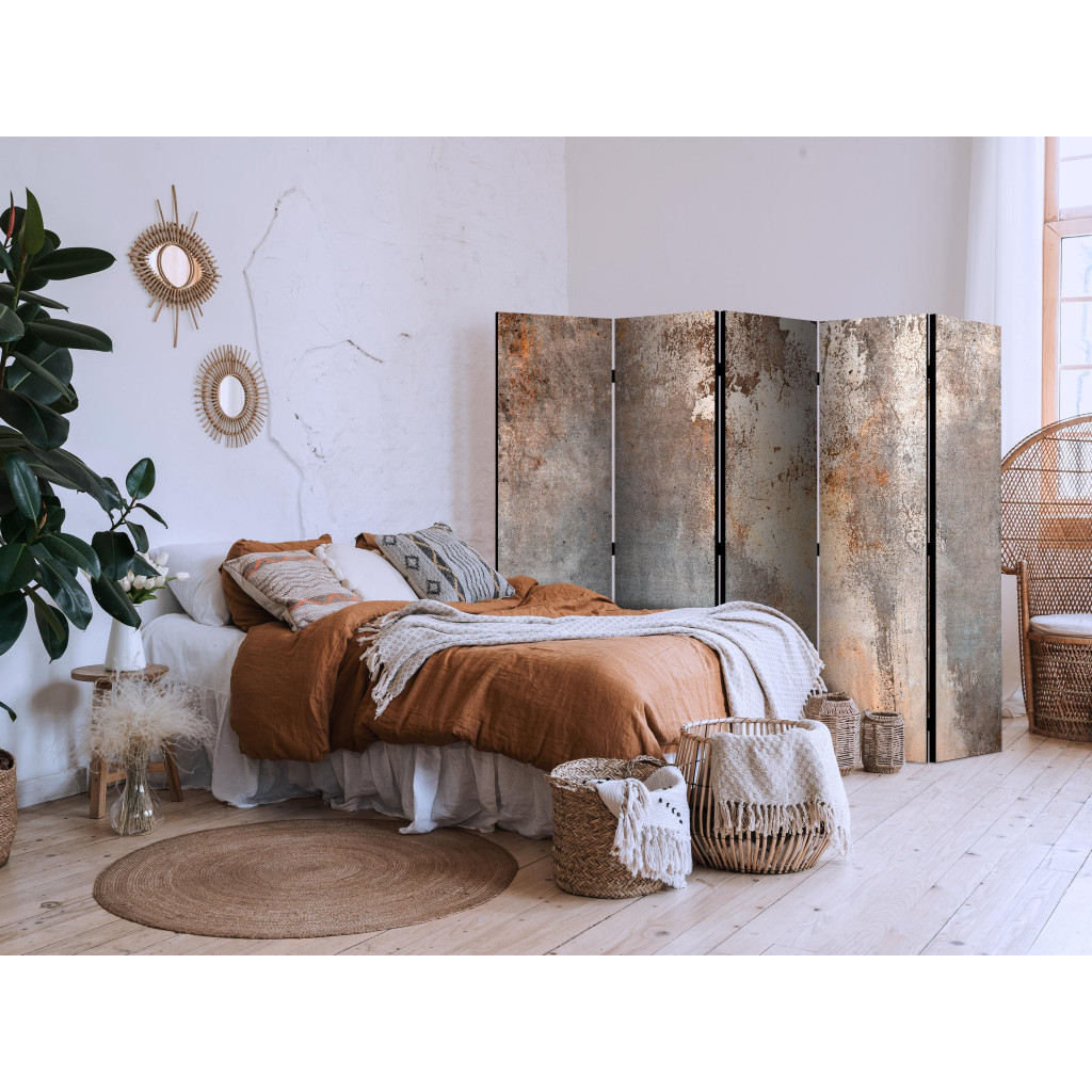 Decoratieve Kamerverdelers  Natural Wall - Decorative Surface In Warm Tones II [Room Dividers]