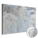Acrylic Print Trees in the Fog - Nature in Gray and Blue Shades [Glass] 151510
