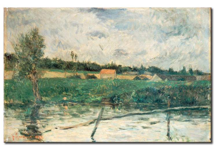 Reprodução do quadro famoso Landschaft in der Bretagne 50710