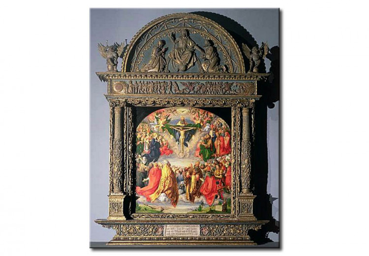 Reprodução de arte The Landauer Altarpiece, All Saints Day 51010
