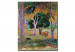 Tableau reproduction Paysage Dominican ou, Paysage avec un cochon et le cheval 51610