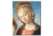 Tableau déco Vierge à l'Enfant, le petit garçon Jean et deux anges 51910