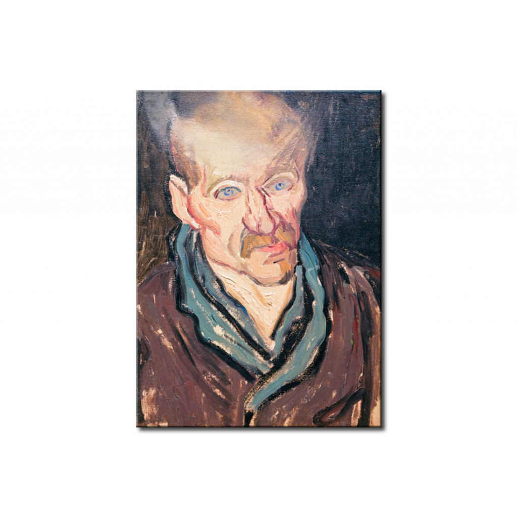 Schilderij  Vincent Van Gogh: Portrait Of A Patient In The Hospital Saint-Paul