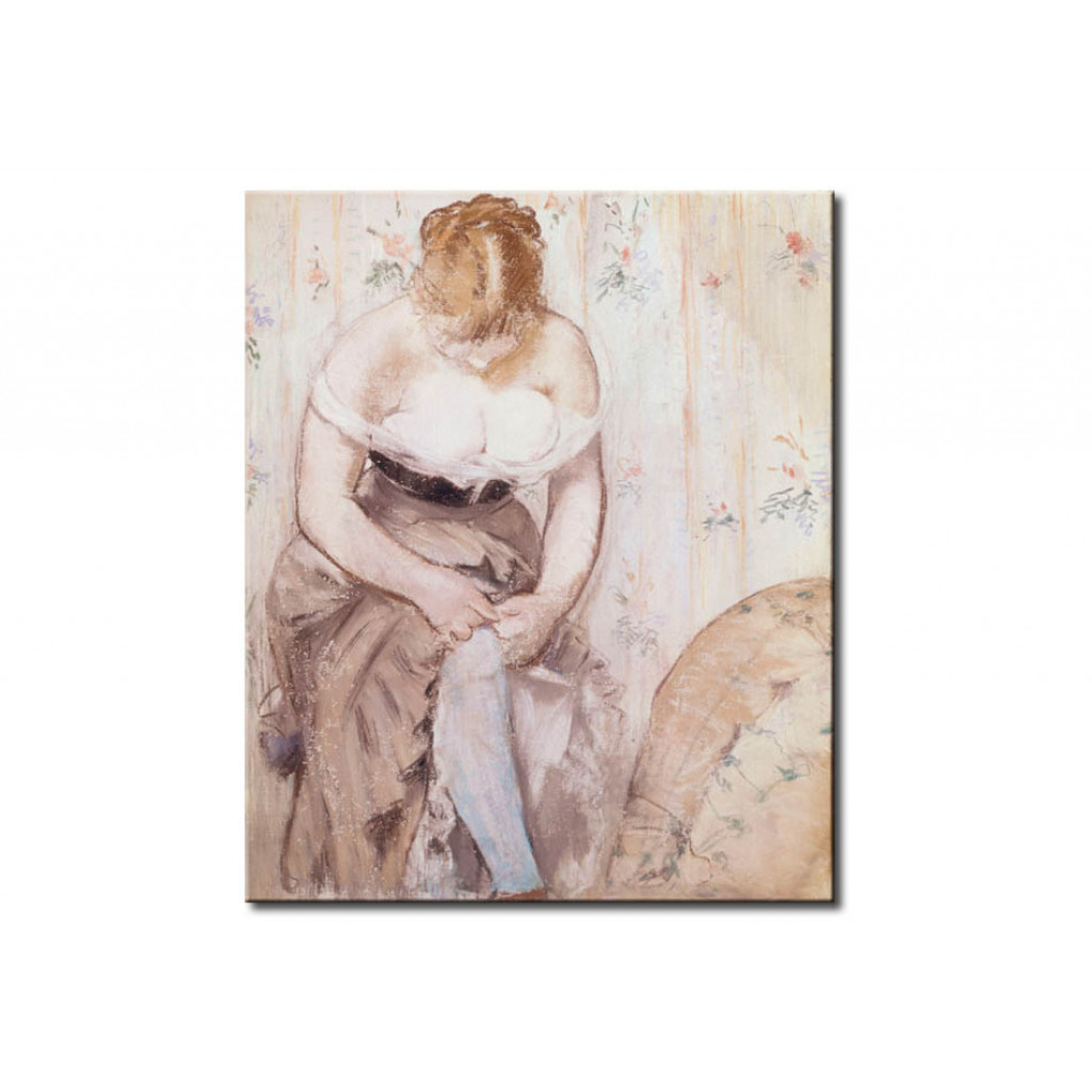 Schilderij  Edouard Manet: The Garter