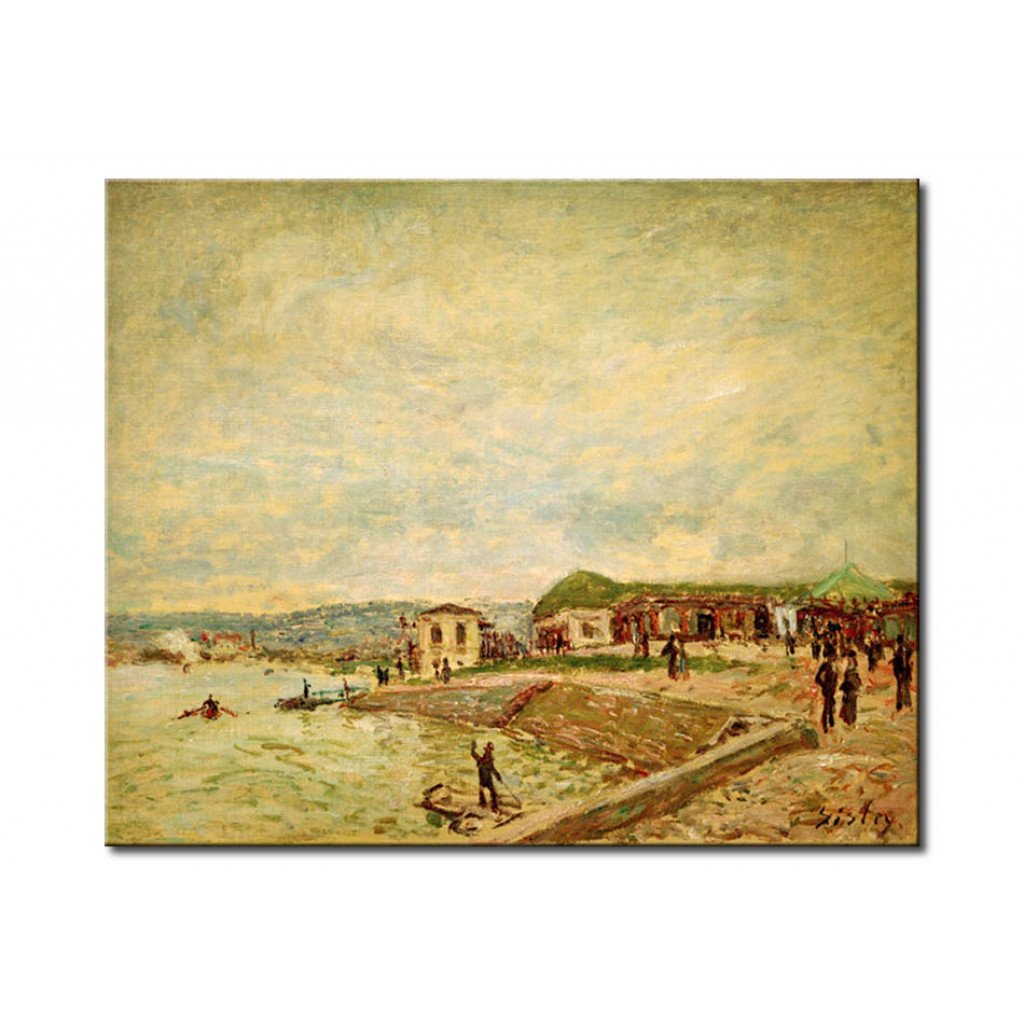 Schilderij  Alfred Sisley: Seine Bei Tagesanbruch
