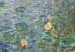 Reproduction sur toile Nymphéas: Matin de saules pleureurs, détail de la section de gauche 54810 additionalThumb 2