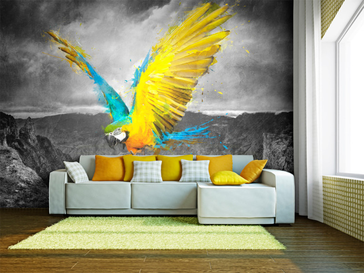Wall Mural Exotic parrot 61310