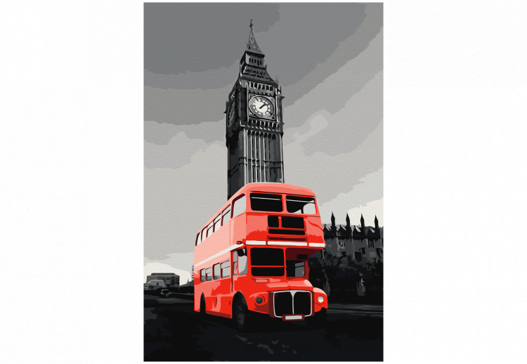 Obraz do malowania po numerach Londyn (Big Ben) 107120 additionalImage 7