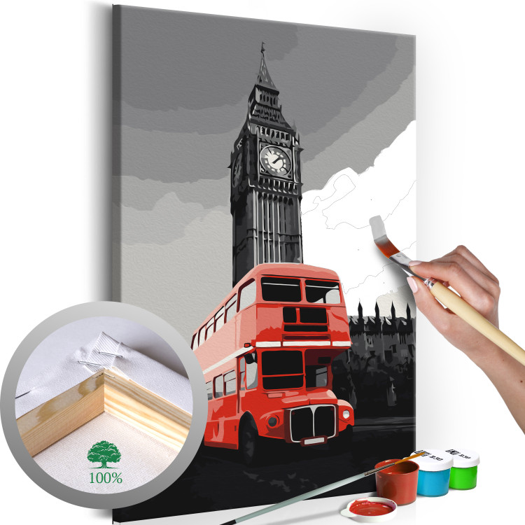 Obraz do malowania po numerach Londyn (Big Ben) 107120