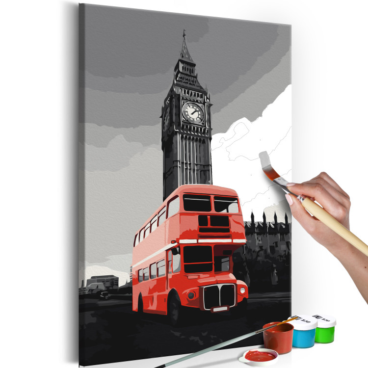 Obraz do malowania po numerach Londyn (Big Ben) 107120 additionalImage 3