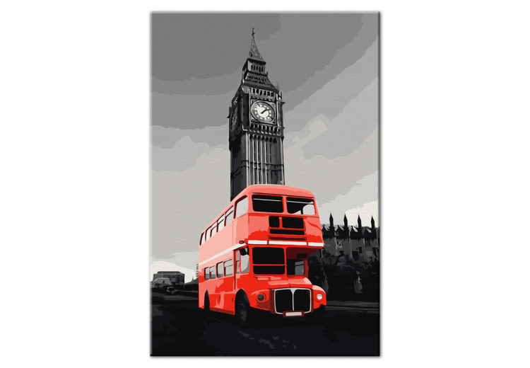 Obraz do malowania po numerach Londyn (Big Ben) 107120 additionalImage 4