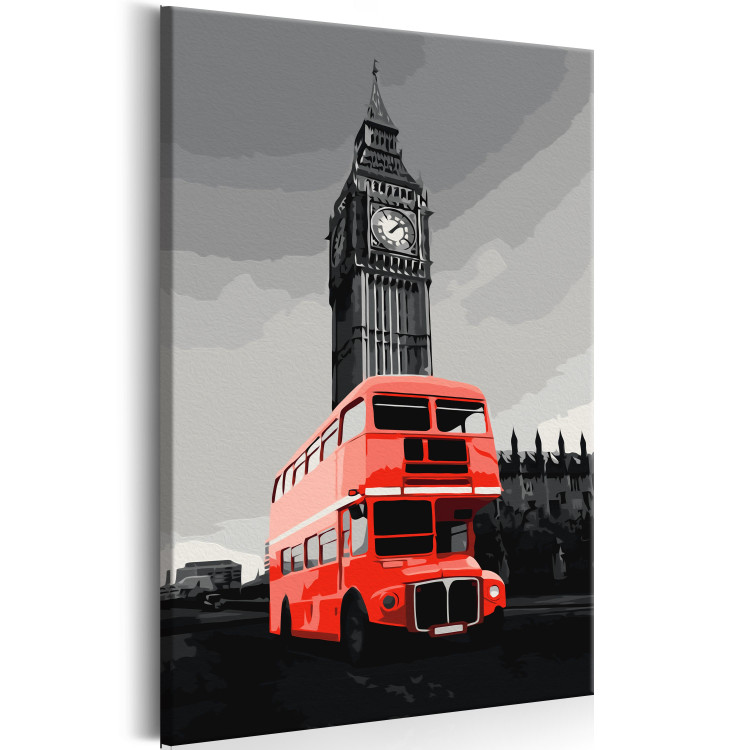 Obraz do malowania po numerach Londyn (Big Ben) 107120 additionalImage 6