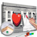 Paint by Number Kit Home with Red Heart 107520
