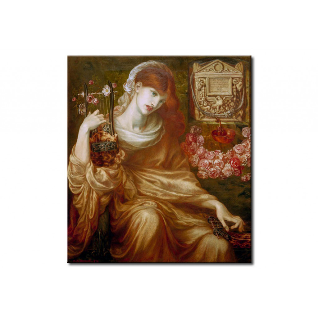 Schilderij  Dante Gabriel Rossetti: Roman Widow (D”s Manibus)