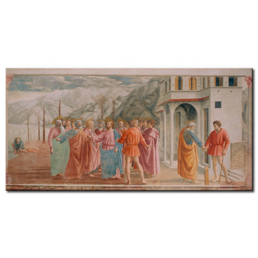 Schilderij  Masaccio: The Tribute Money
