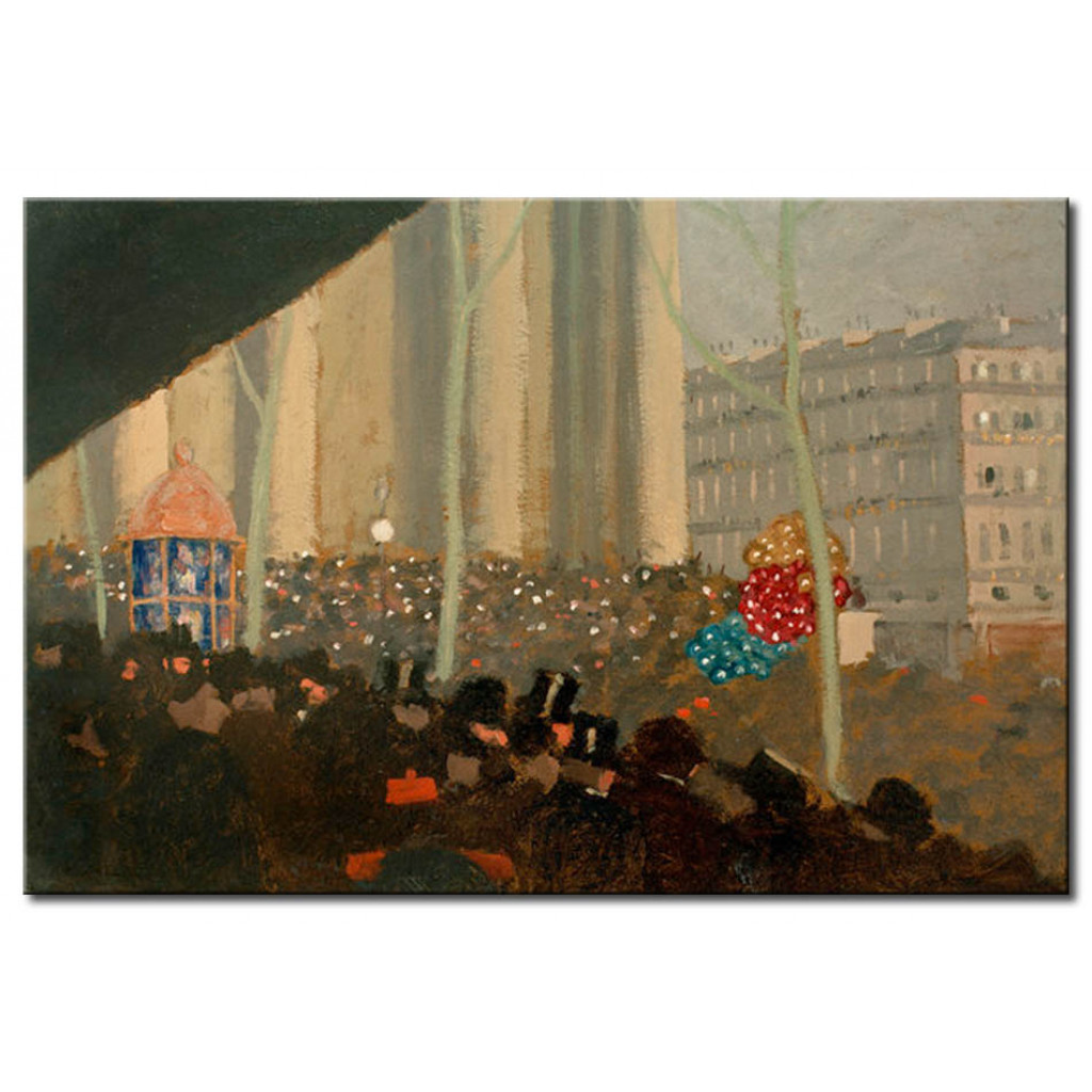Schilderij  Félix Vallotton: Les Ballons