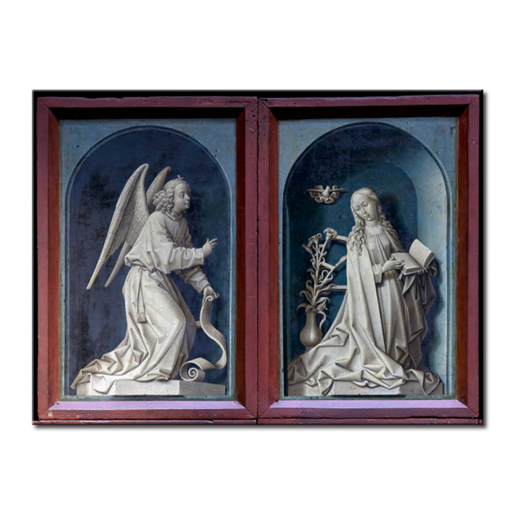 Schilderij  Rogier Van Der Weyden: The Annunciation