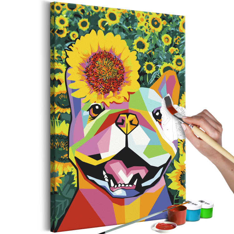 Paint by Number Kit Happy Bulldog 132120 additionalImage 3