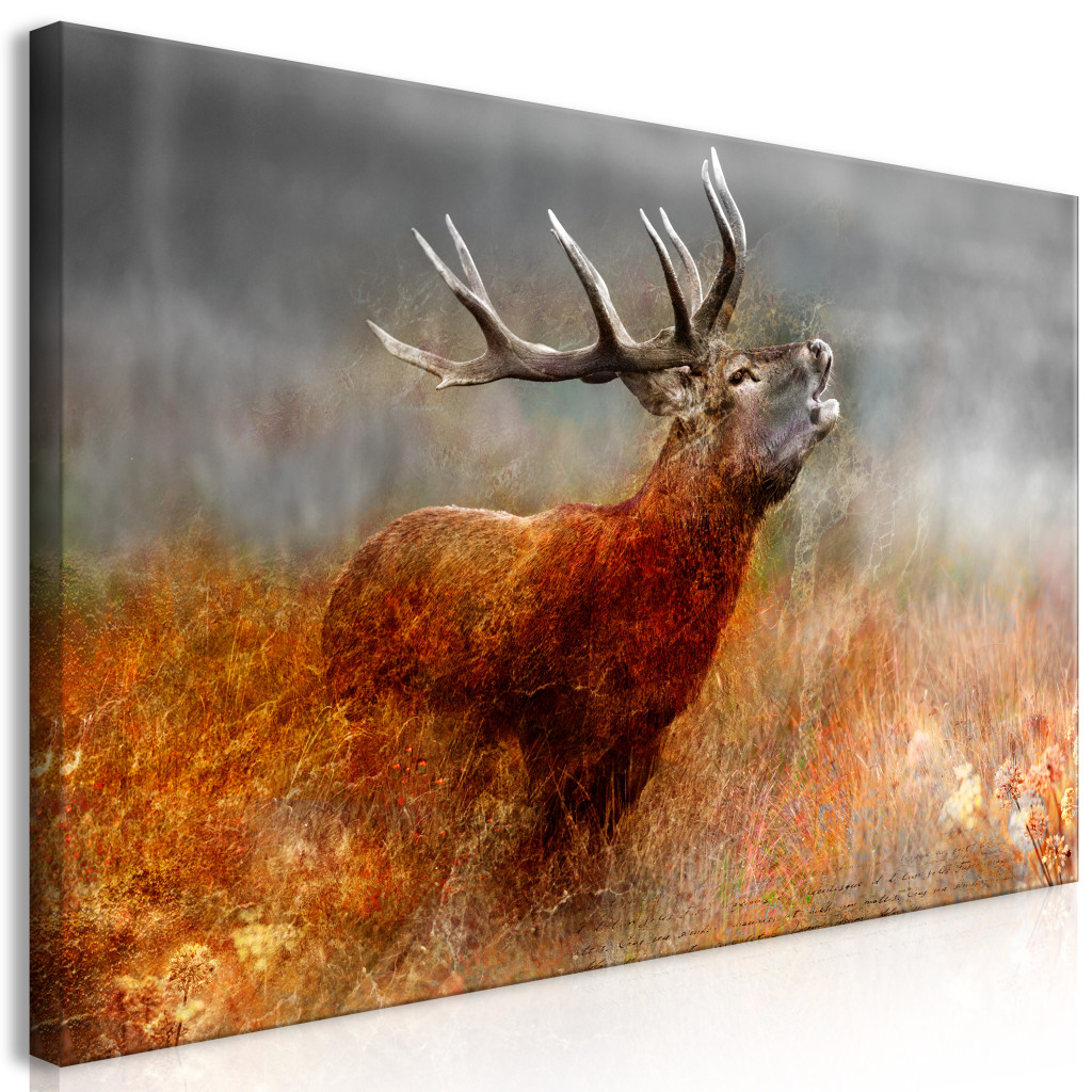 Schilderij Roaring Deer II [Large Format]