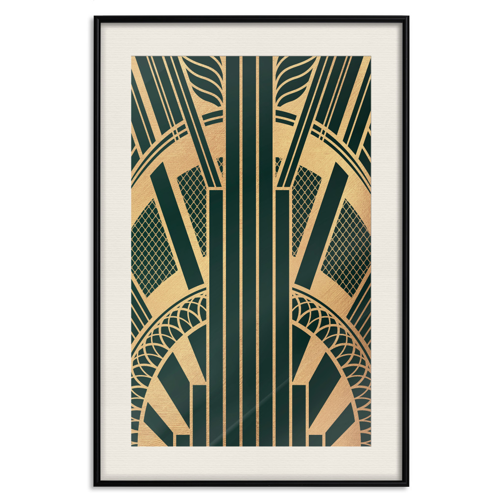 Plakat: Wieżowiec Art Deco [Poster]