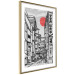 Wall Poster Street in Japan - Asian Style Black and White City Architecture 145520 additionalThumb 7
