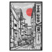 Affischer Street in Japan - Asian Style Black and White City Architecture 145520 additionalThumb 20
