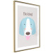 Wall Poster Be Kind - Blue Cheerful Dog and Motivational Slogan for Children 146620 additionalThumb 6