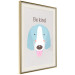 Wall Poster Be Kind - Blue Cheerful Dog and Motivational Slogan for Children 146620 additionalThumb 12